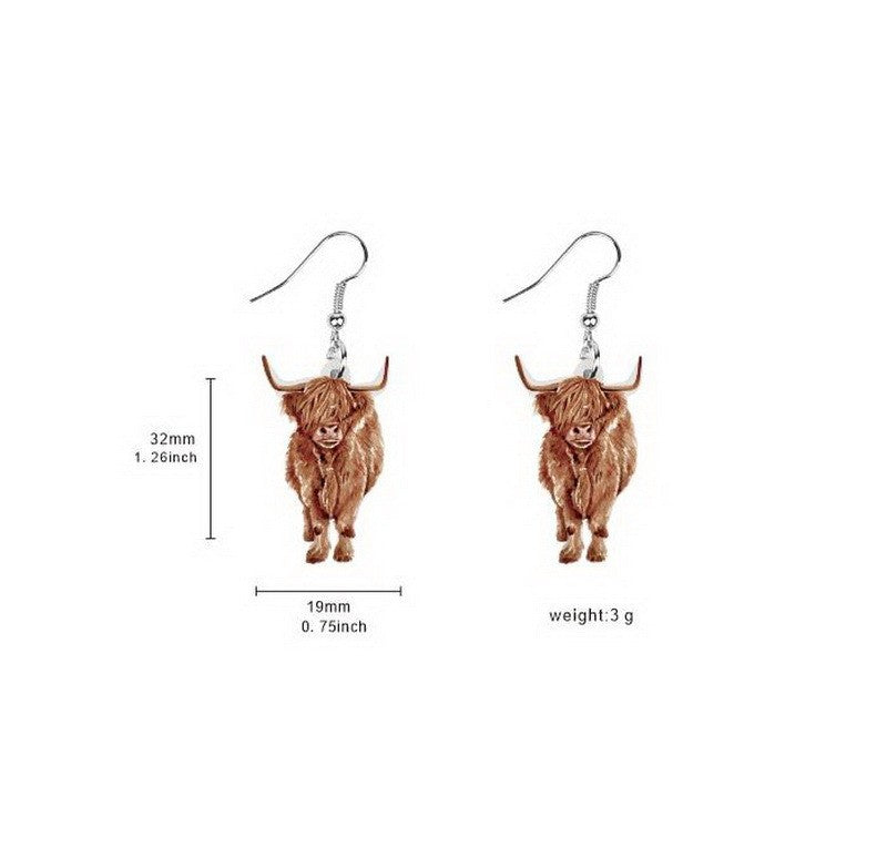 Wholesale Various Animal Style Acrylic Earrings