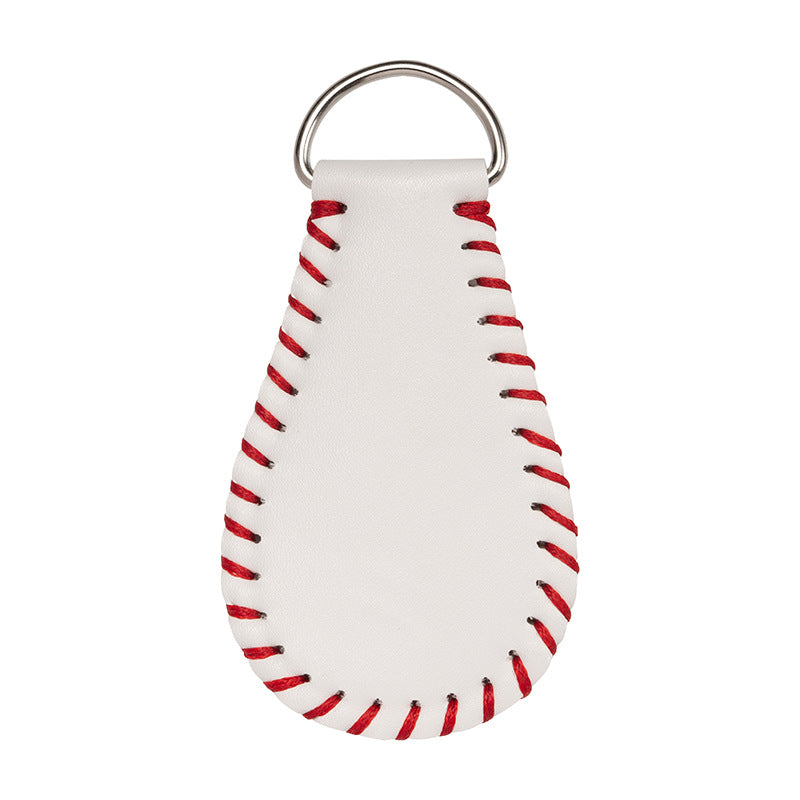 Wholesale Handmade Leather Baseball Softball Keychain