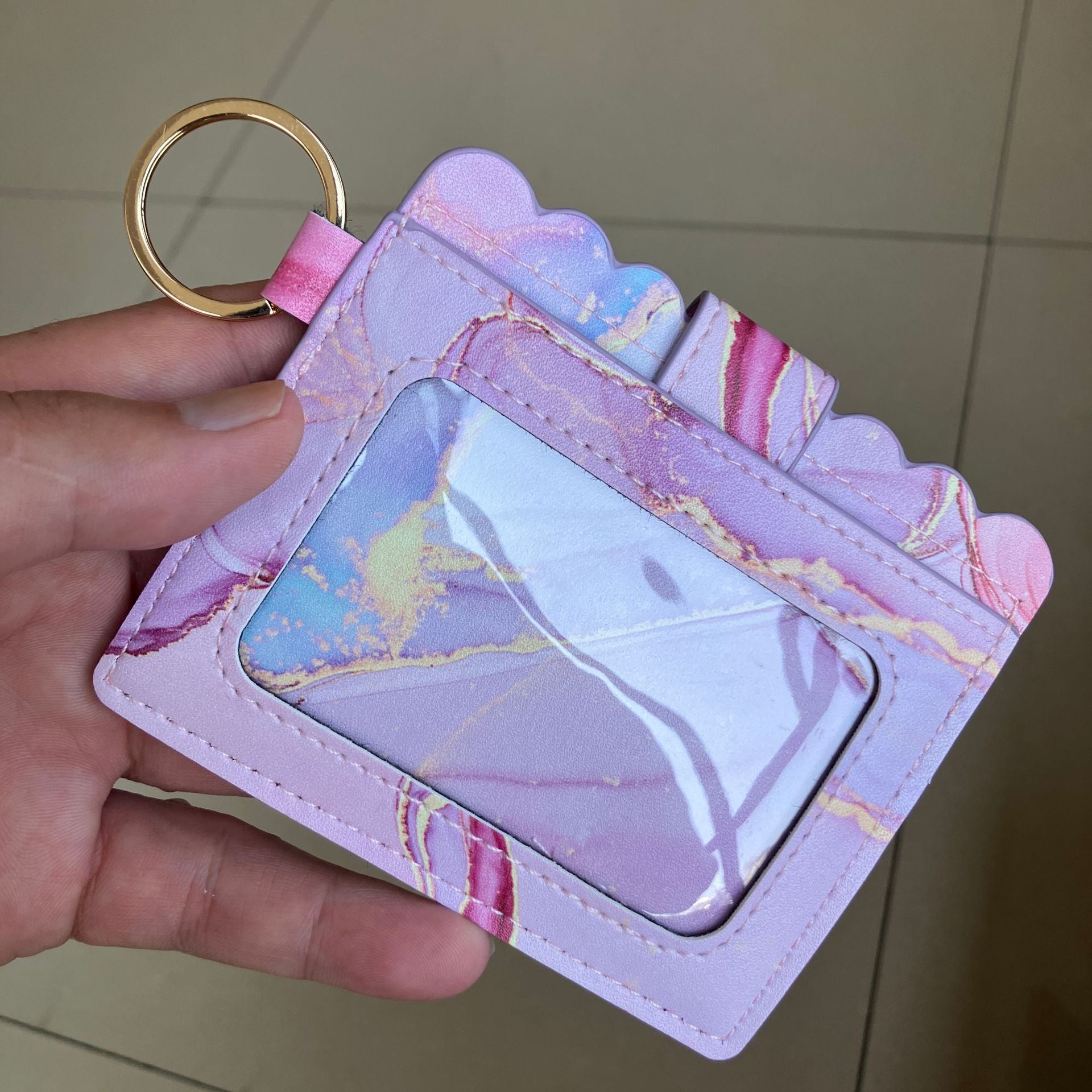 Wholesale PU Leather Card Holder Wallet Leopard Print Urban Style For Women Students Everyday Use