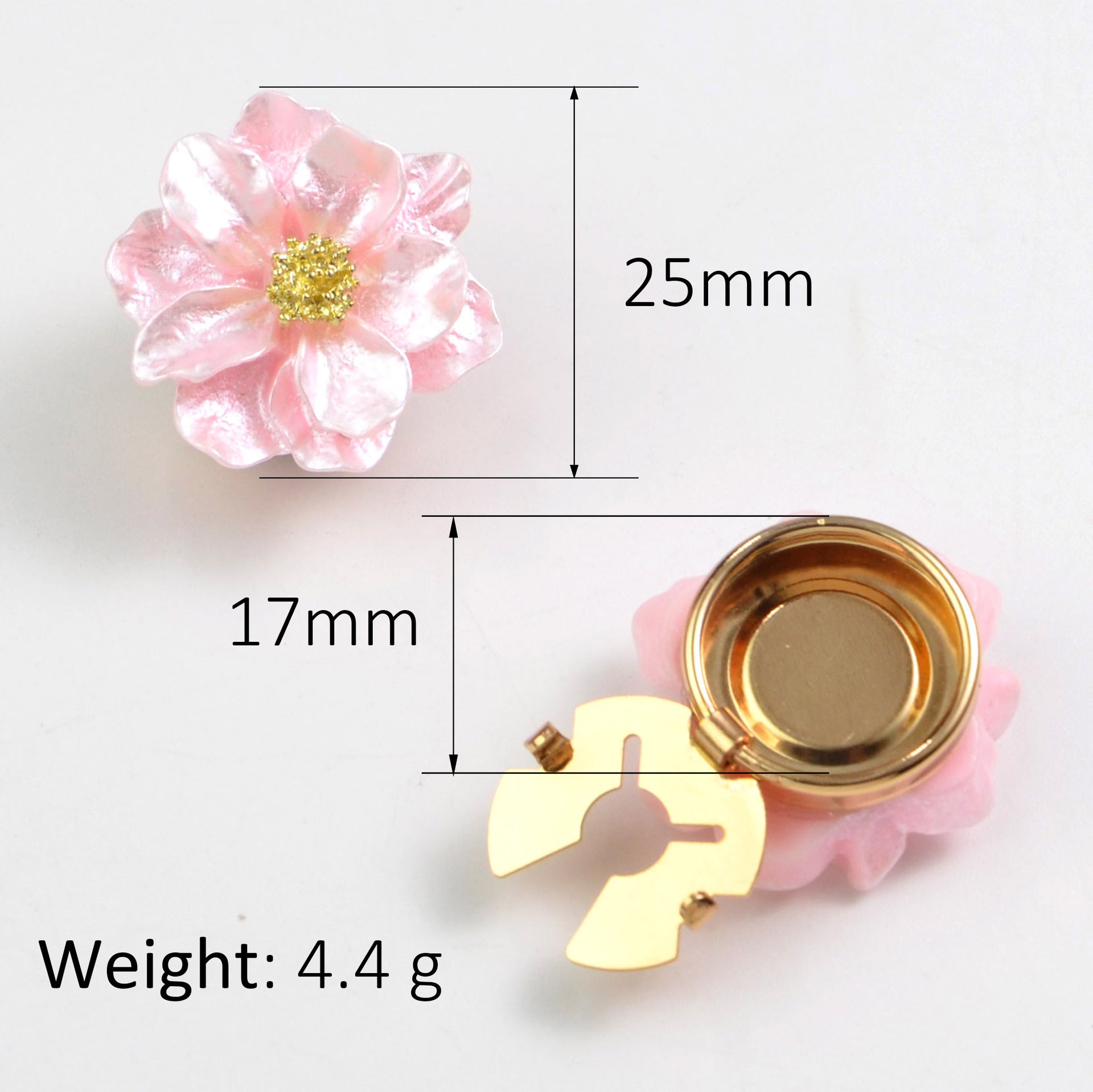 Wholesale Metal flower cufflinks