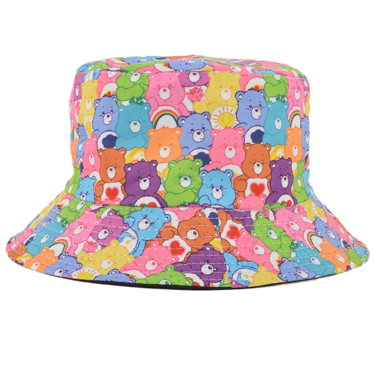 Wholesale Cute Cartoon Colorful Bear Bucket Hat ACC-HT-MeiShuo001