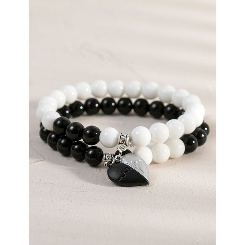Wholesale Heart Attraction Bracelet Magnet Stone Trendy Bracelet ACC-BT-XLH001