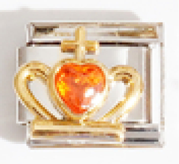 Wholesale Italian Charm Bracelet 9mm DIY Splicing Diamond Four-Leaf Clover Stainless Steel Composable Bracelet