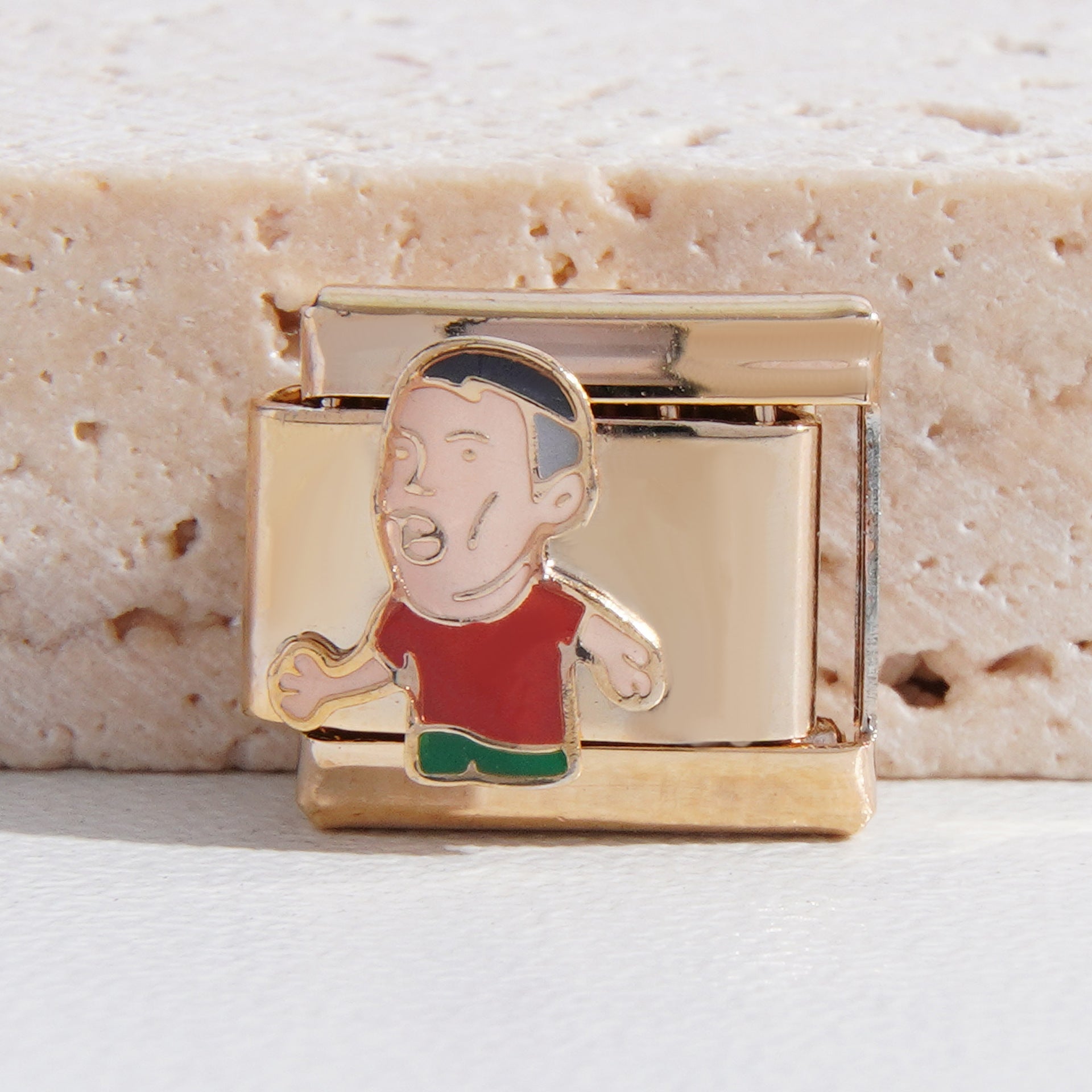 Wholesale Italian Charm Bracelet 9mm DIY Splicing Removable Star Series Stainless Steel Composable Bracelet