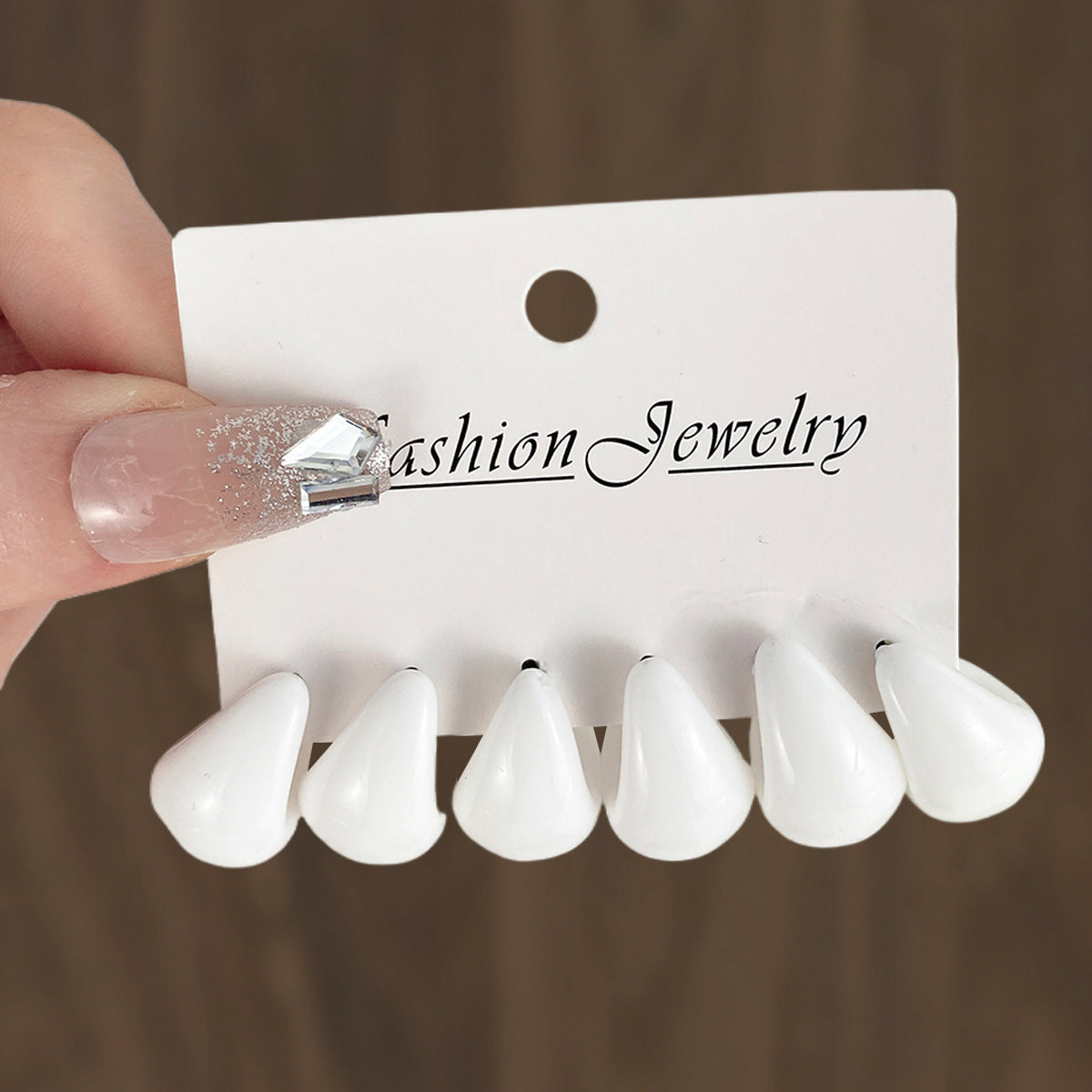 Wholesale Multicolor Earrings suit Personality Exaggerated Water Drops  Earrings