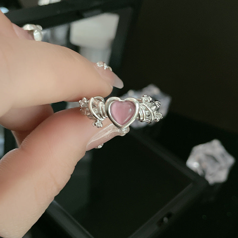 Wholesale pink lovely  Open ring