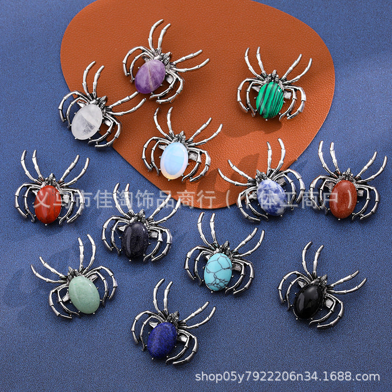 Wholesale Natural Stone  Pendant  Amethyst Pink Crystal Pendant