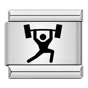 Wholesale Italian Charm Bracelet 9mm DIY Splicing Removable Sports Stainless Steel Composable Bracelet