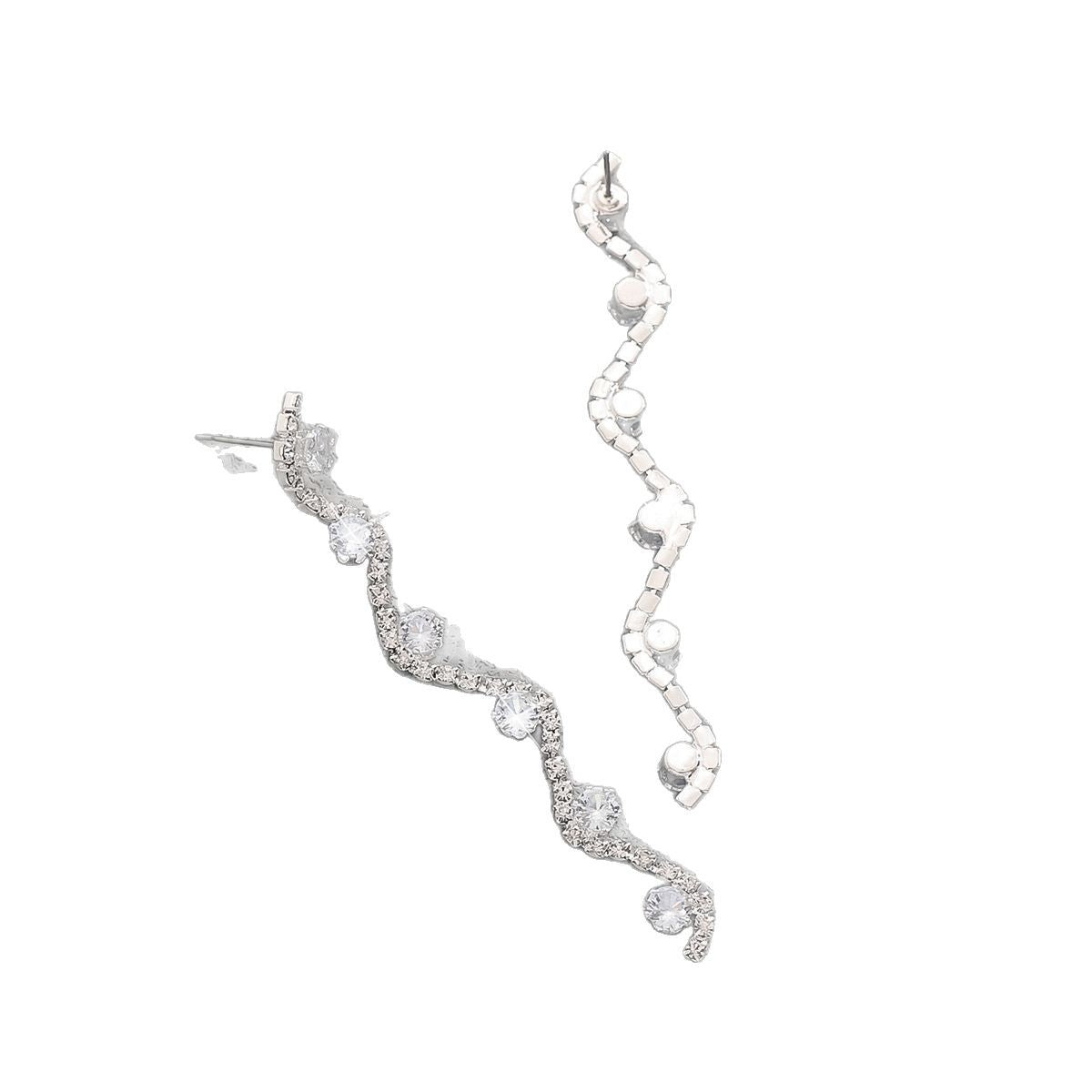 Wholesale  zircon crystal earrings rhinestone earrings