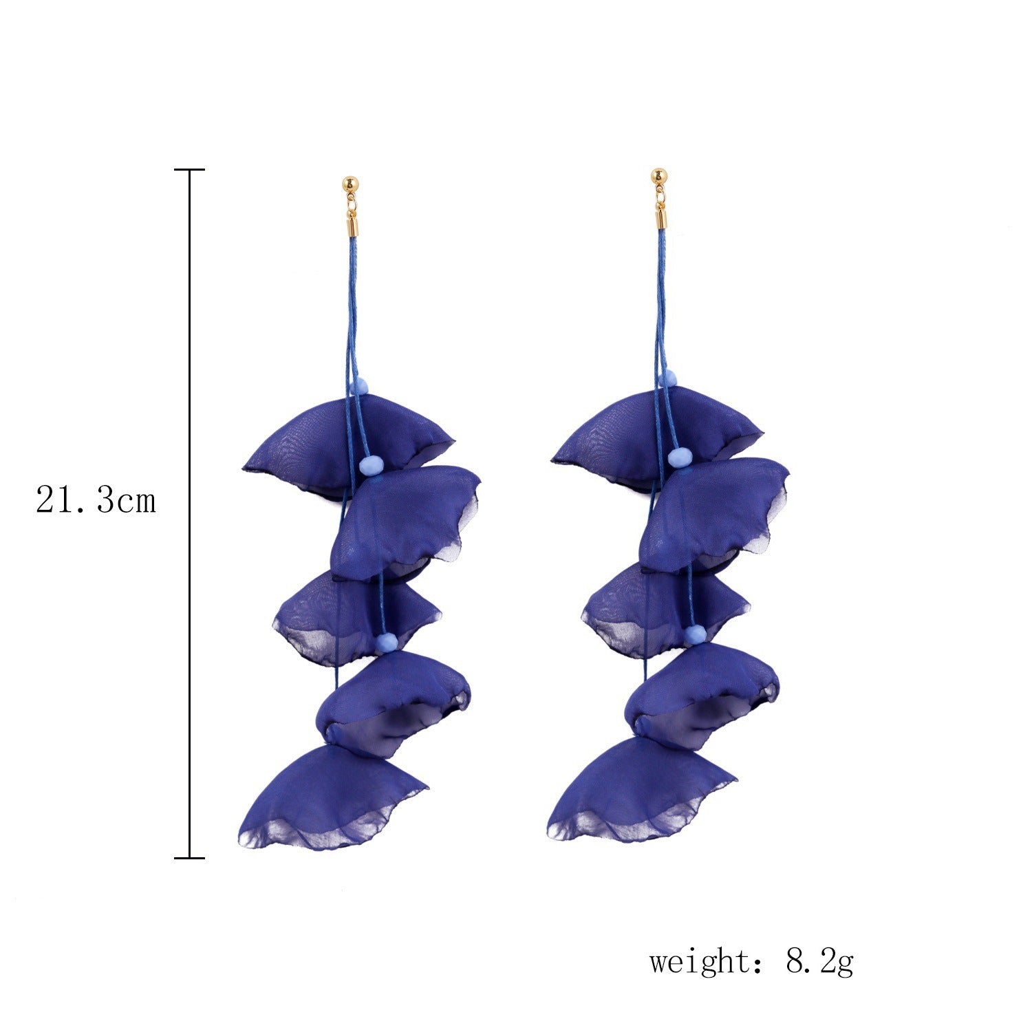 Wholesale Flower Tassel Earrings Personalized Earrings Flower Tassel Earrings