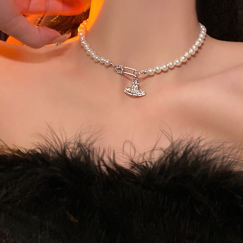 Wholesale Planet Pin Light Luxury Necklaces Choker Necklaces ACC-NE-Fuhui002