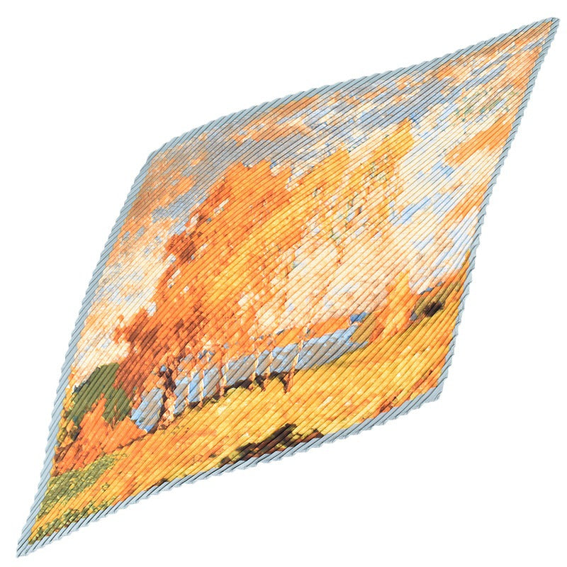Wholesale  Printing High-grade Pleated Women' s Thin 70 Square Scarf