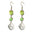 Wholesale light green geometric earrings