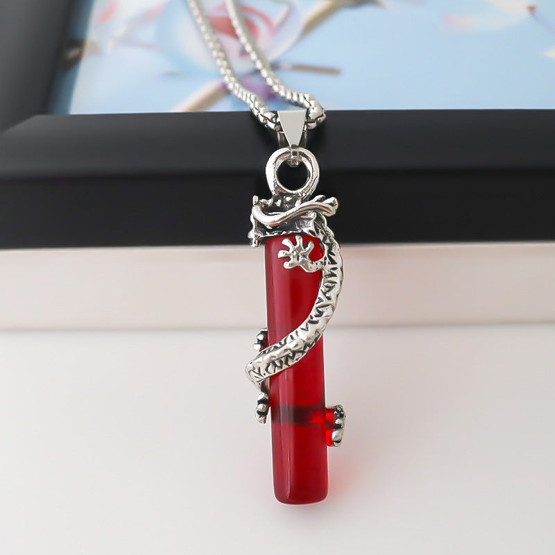 Wholesale  alloy pendant dragon necklace