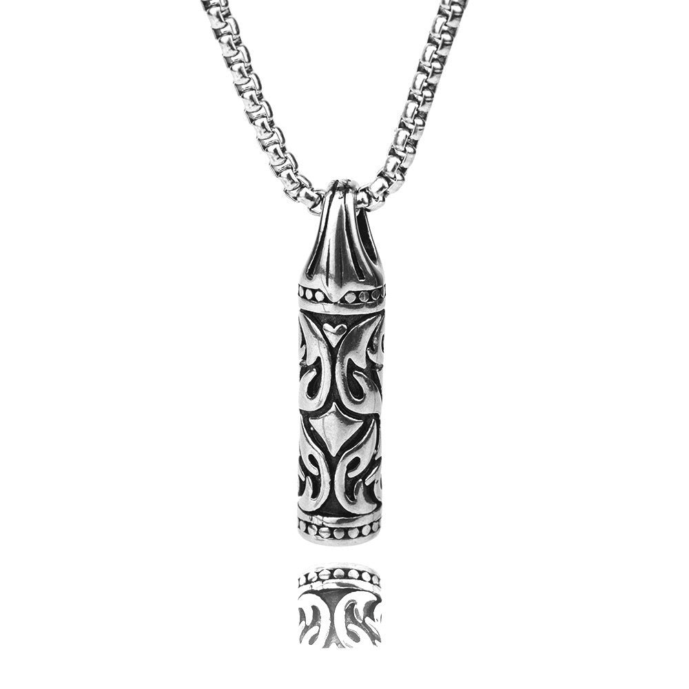 Wholesale  compass necklace stainless steel pendant necklace