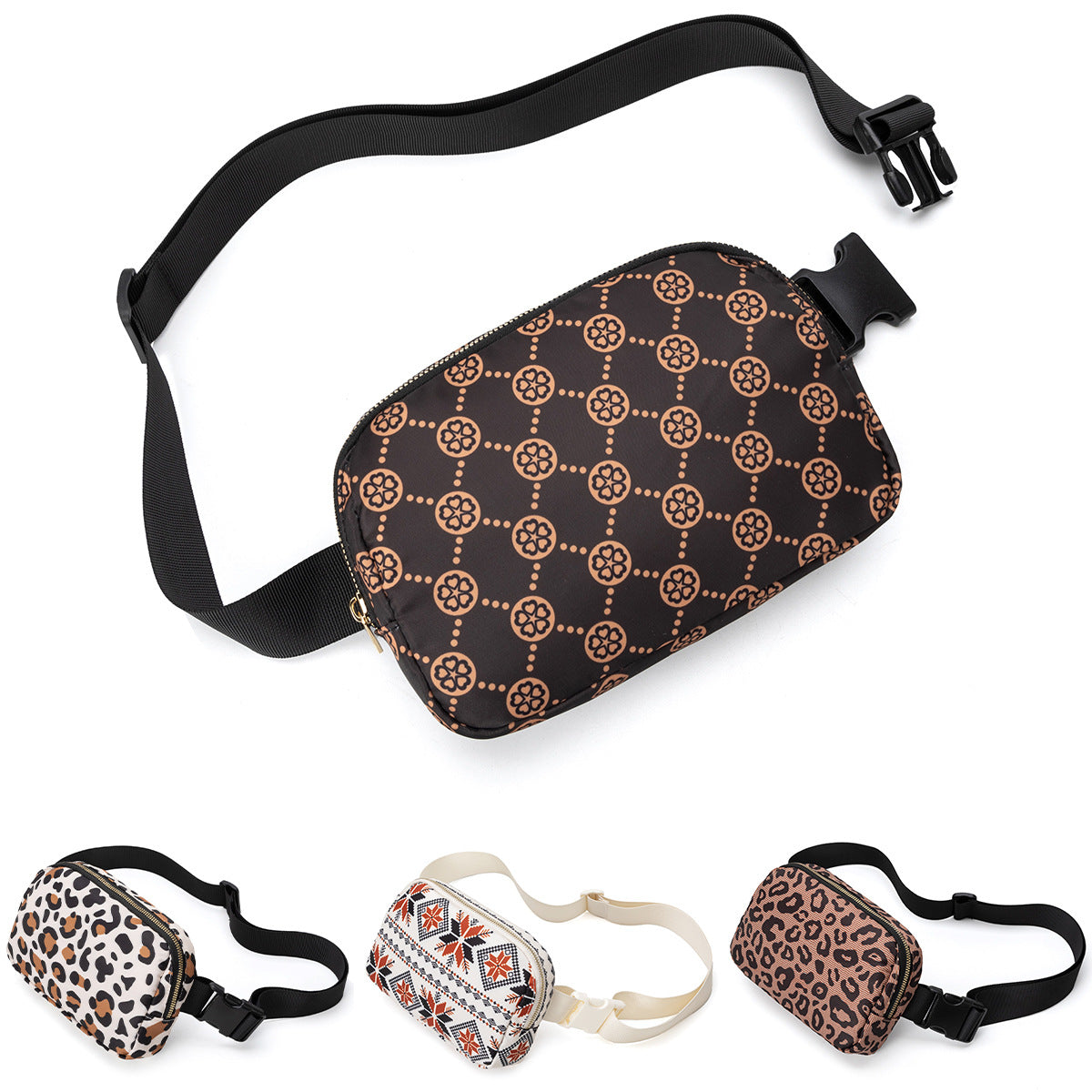 Wholesale waist bag fitness mountaineering messenger bag waist bag