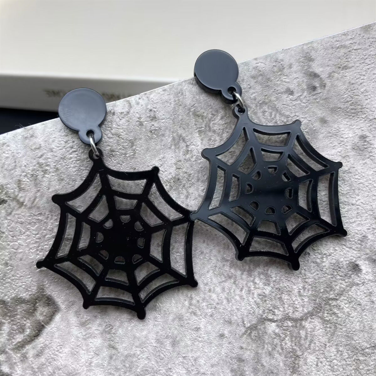 Wholesale Halloween Pumpkin Ghost Skull Earrings Acrylic Earrings ACC-ES-FX057