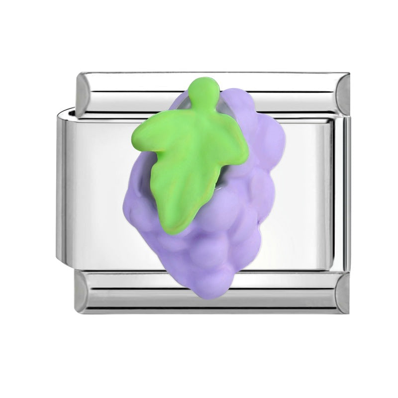 Wholesale Italian Charm Bracelet 9mm DIY Splicing Cute Creative Stainless Steel Composable Bracelet