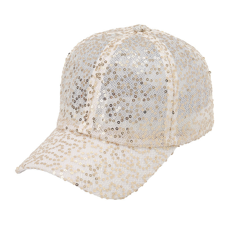 Wholesale Casual Sequined Cap Mesh Breathable Hat Baseball Cap ACC-HT-HengBing003
