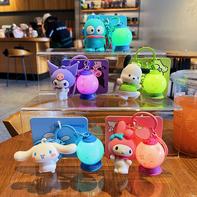 Wholesale Cartoon Ku Ku PVC Soft Keychain Creative Keychain ACCVIP-KC-HangLi009