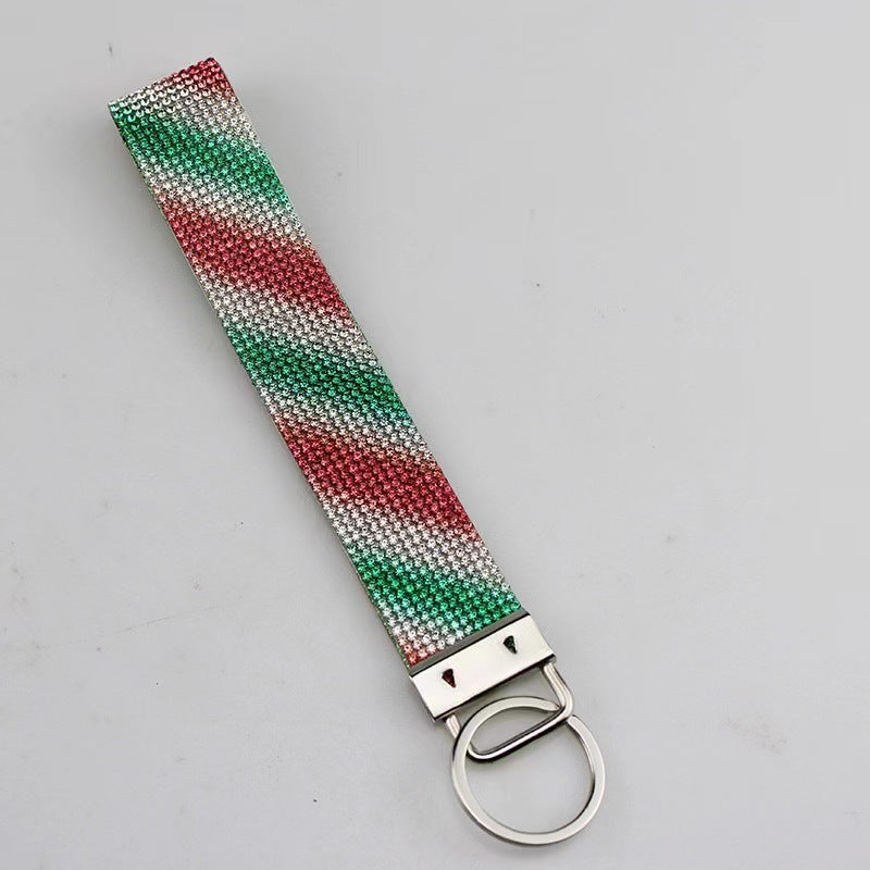 Wholesale Rhinestone Lanyard Pendant Lanyard Keychain ACC-KC-ZhiYa042