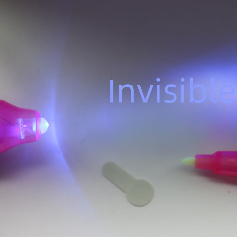 Wholesale Plastic big head UV invisible ink lamp pen