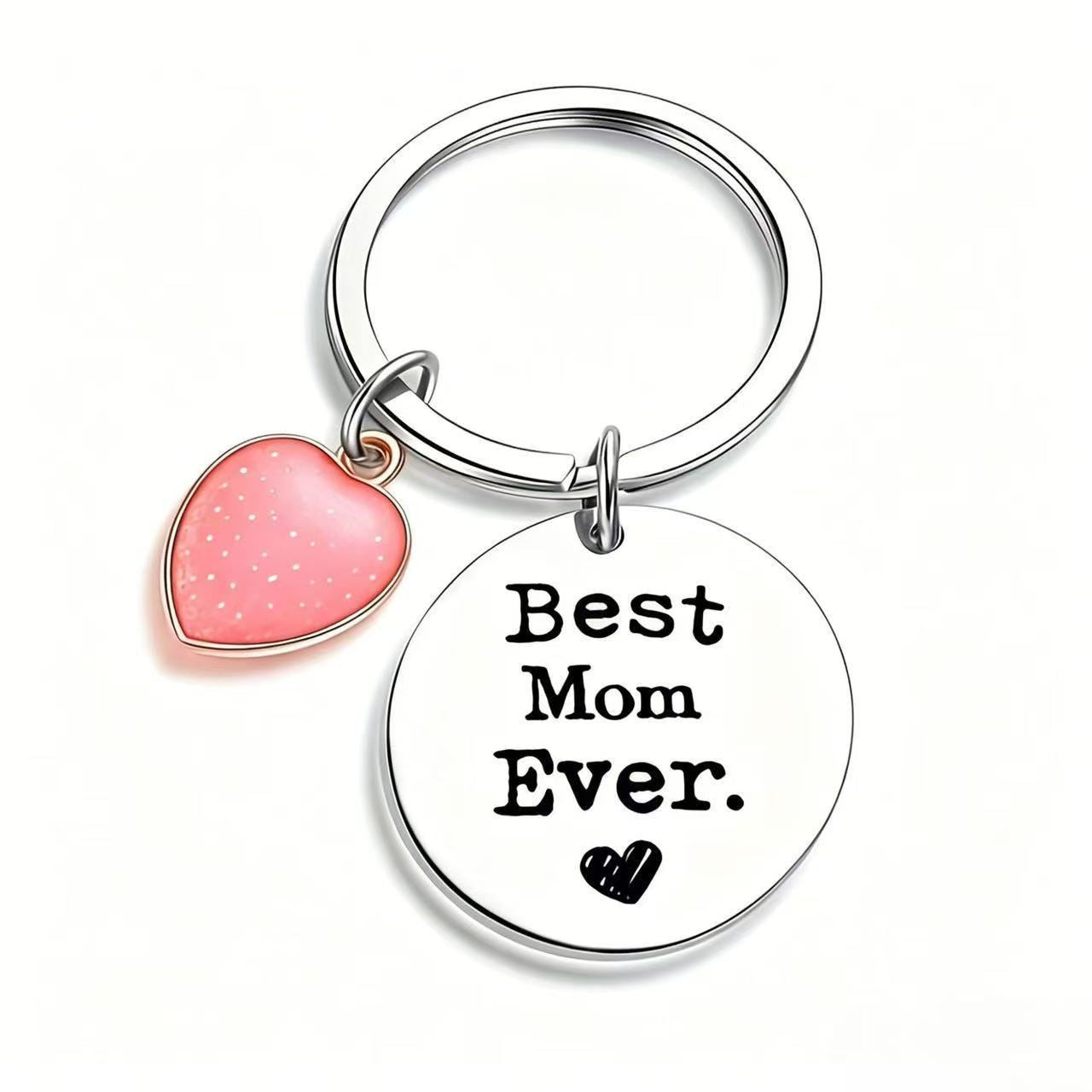 Wholesale Mother S Day Stainless Steel Keychain Gift For Mom Fashion Accessory