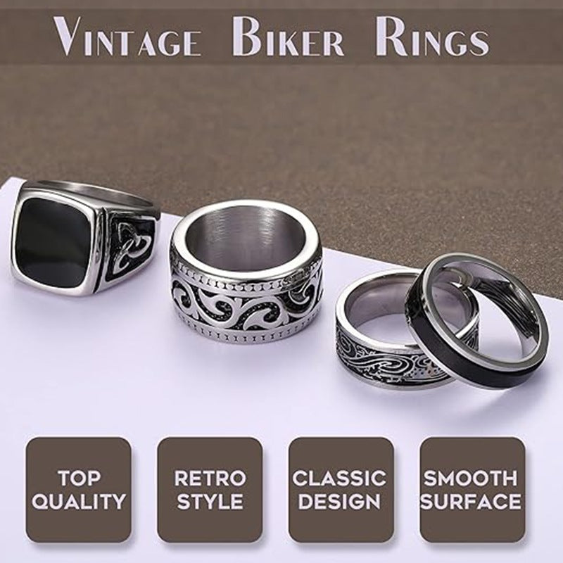 Wholesale  titanium steel men's  ring