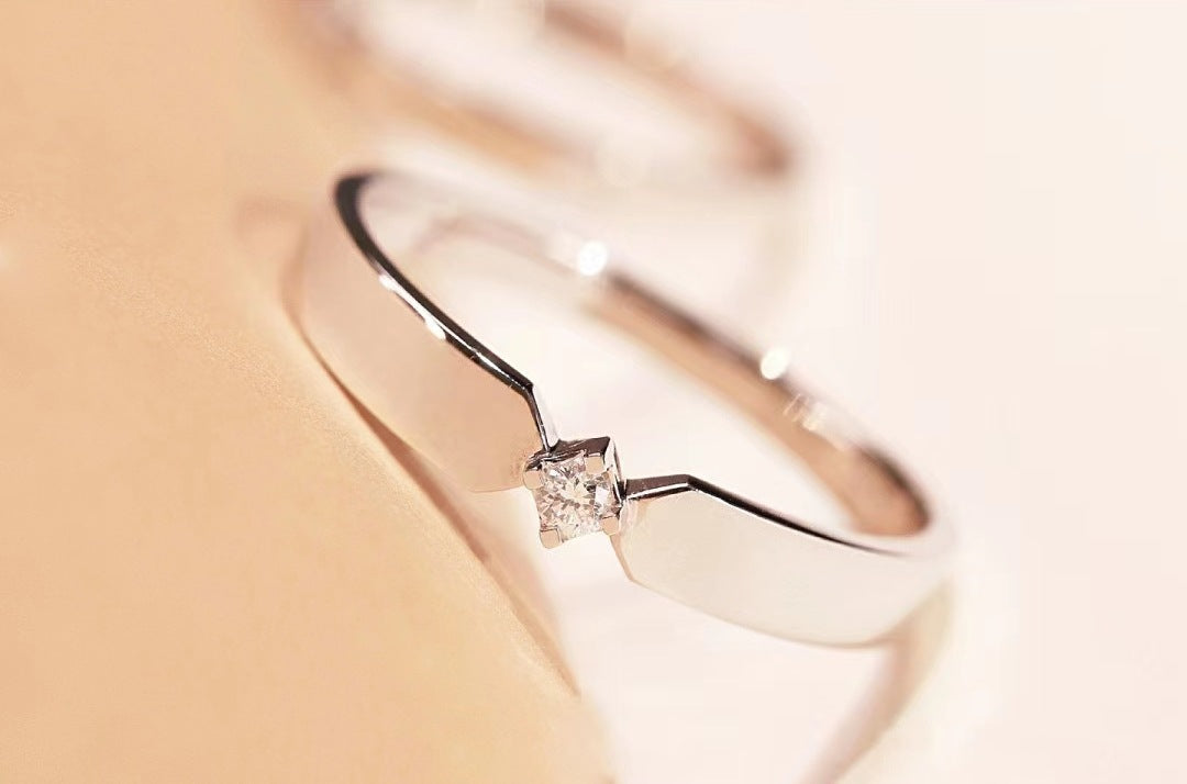 Wholesale S925 Sterling Silver Love Couple Ring