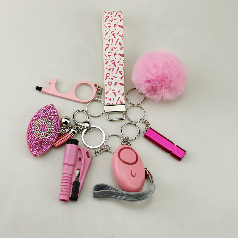 Wholesale Multifunctional Devil's Eye 7-piece Keychain Keychains Accessories