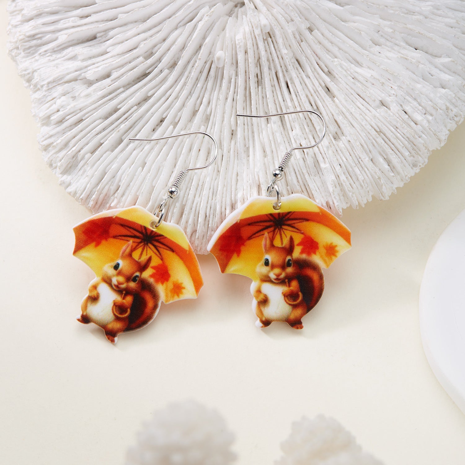 Wholesale  acrylic earrings creative cute umbrella  acrylic earrings