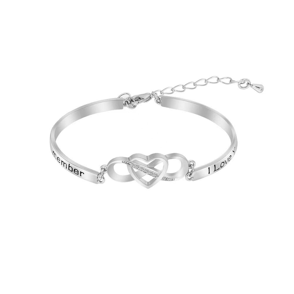 Wholesale Diamond Heart Bracelet Bestie Bracelet ACC-BT-KLE004