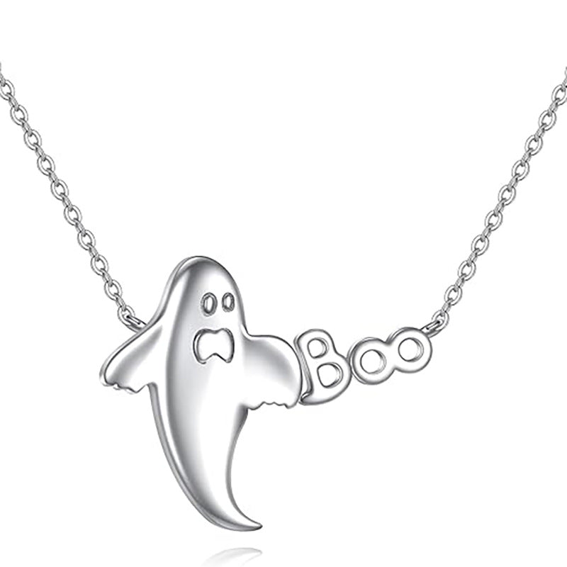 Wholesale  Cartoon Creative Personality Halloween Ghost Fun Necklace