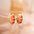 Wholesale Real Gold Electroplated Color Drop Glaze Circle Ear Buckle Light Luxury Earrings