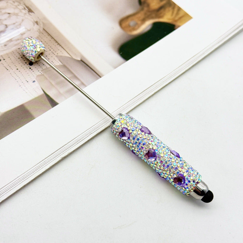 Wholesale Colorful touchscreen rhinestone Beadable Pens