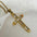 Wholesale Titanium Steel Hollow Cross Necklace