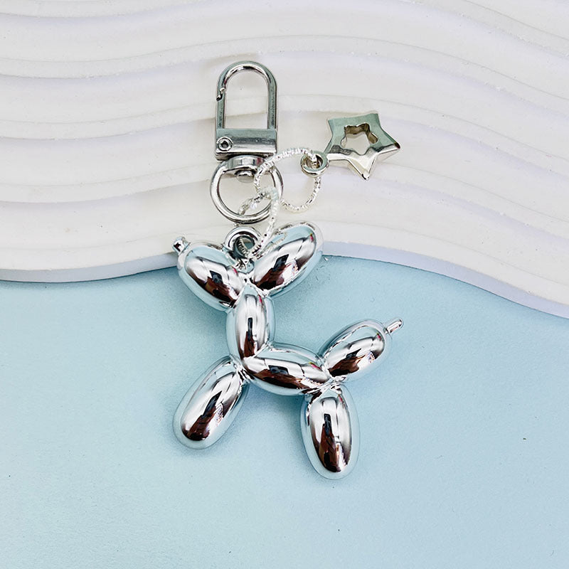 Wholesale Acrylic  Balloon Dog Keychains