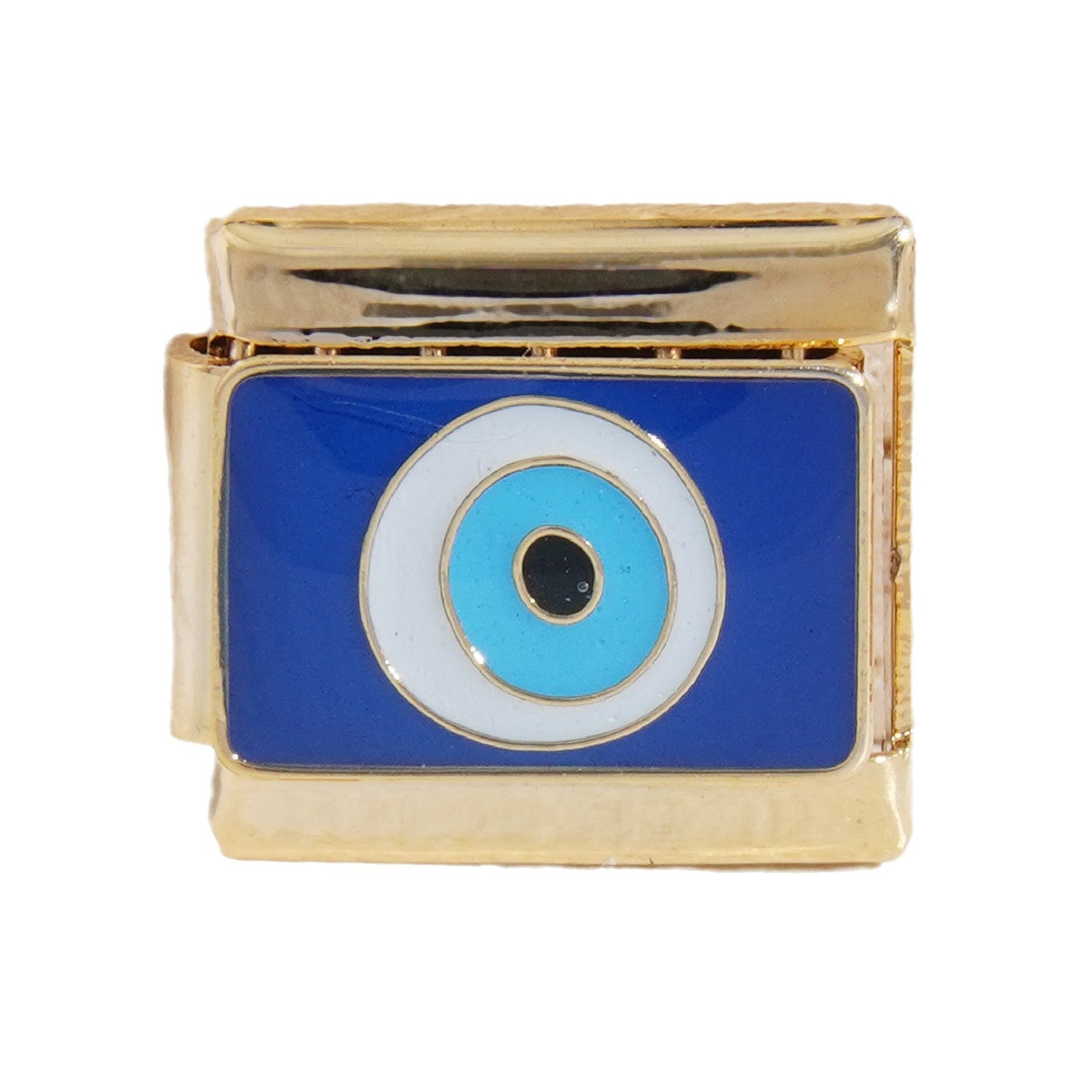 Wholesale Italian Charm Bracelet 9mm DIY Splicing Devil Eye Stainless Steel Composable Bracelet