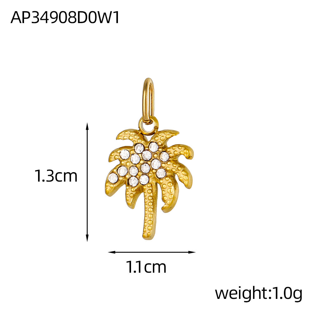 Wholesale Stainless steel DIY geometric pendant