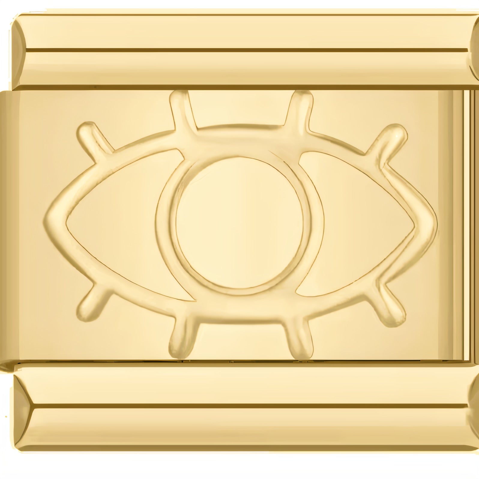 Wholesale Italian Charm Bracelet 9mm DIY  Single Section   Creative Stainless Steel Composable Bracelet