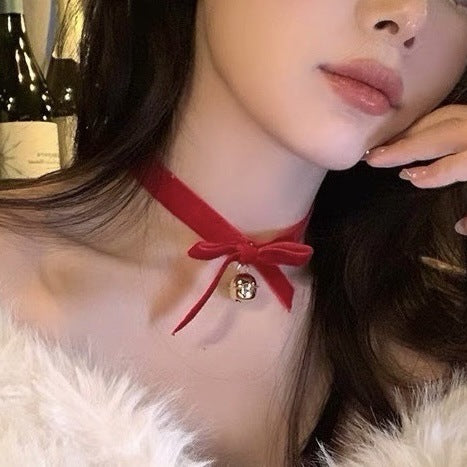 Wholesale Velvet bow vintage choker necklace