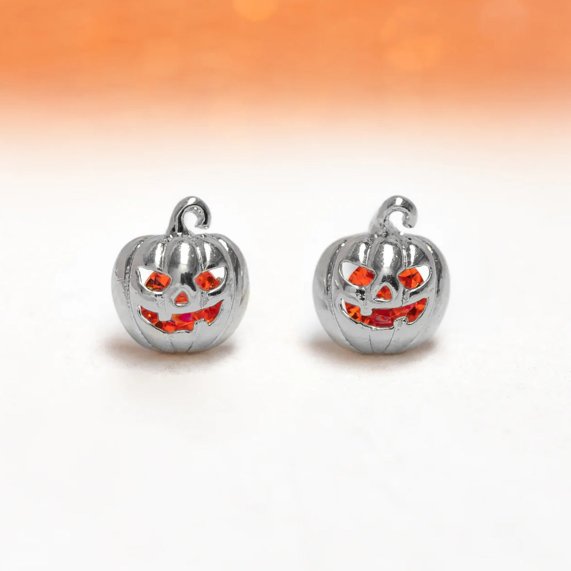 Wholesale Halloween Black Cat Pumpkin Skull Head Earrings