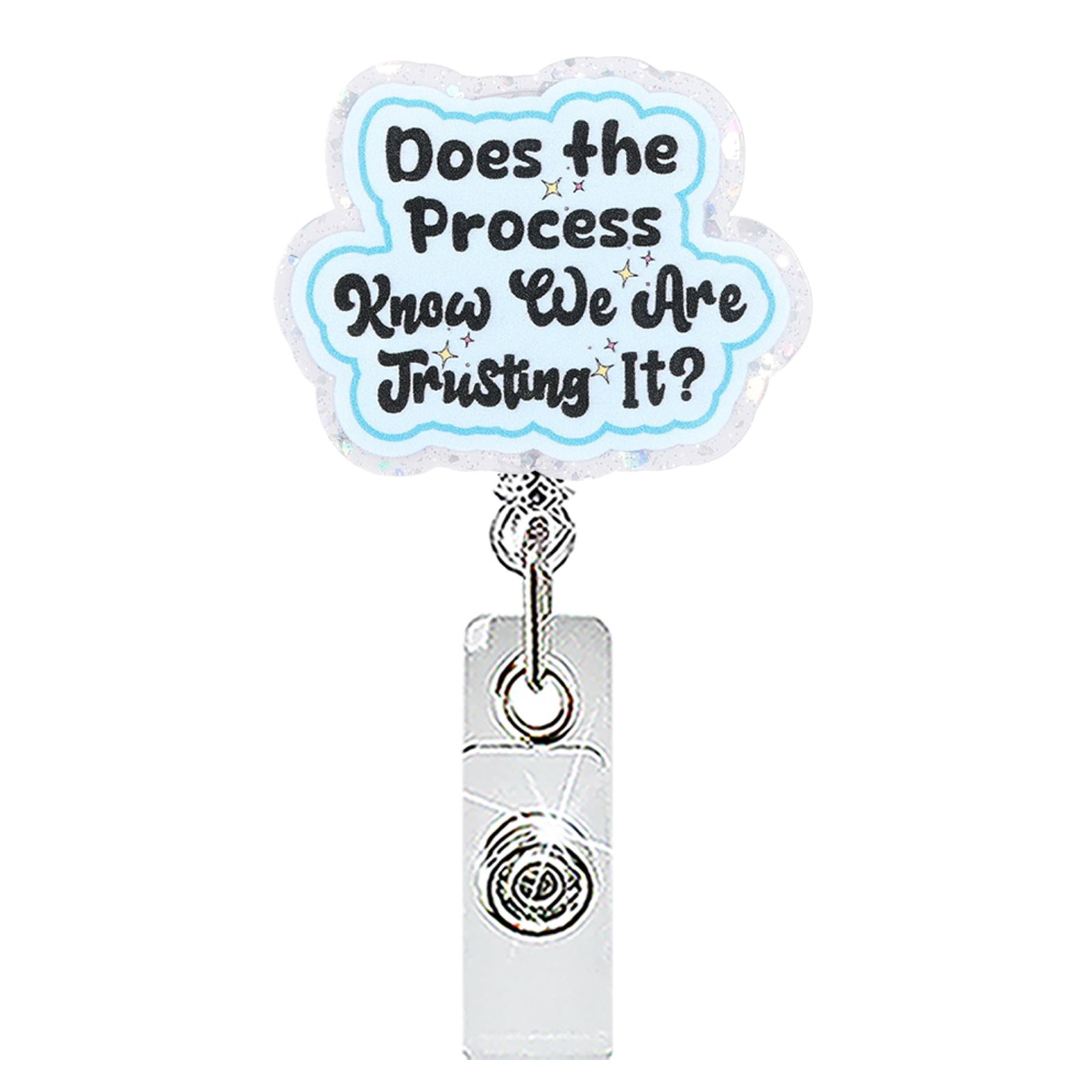 Wholesale Acrylic Retractable Badge Reel Fun Pill Bottle Design Nurse Medical Gift