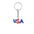 Wholesale 10pcs US Independence Day Keychain