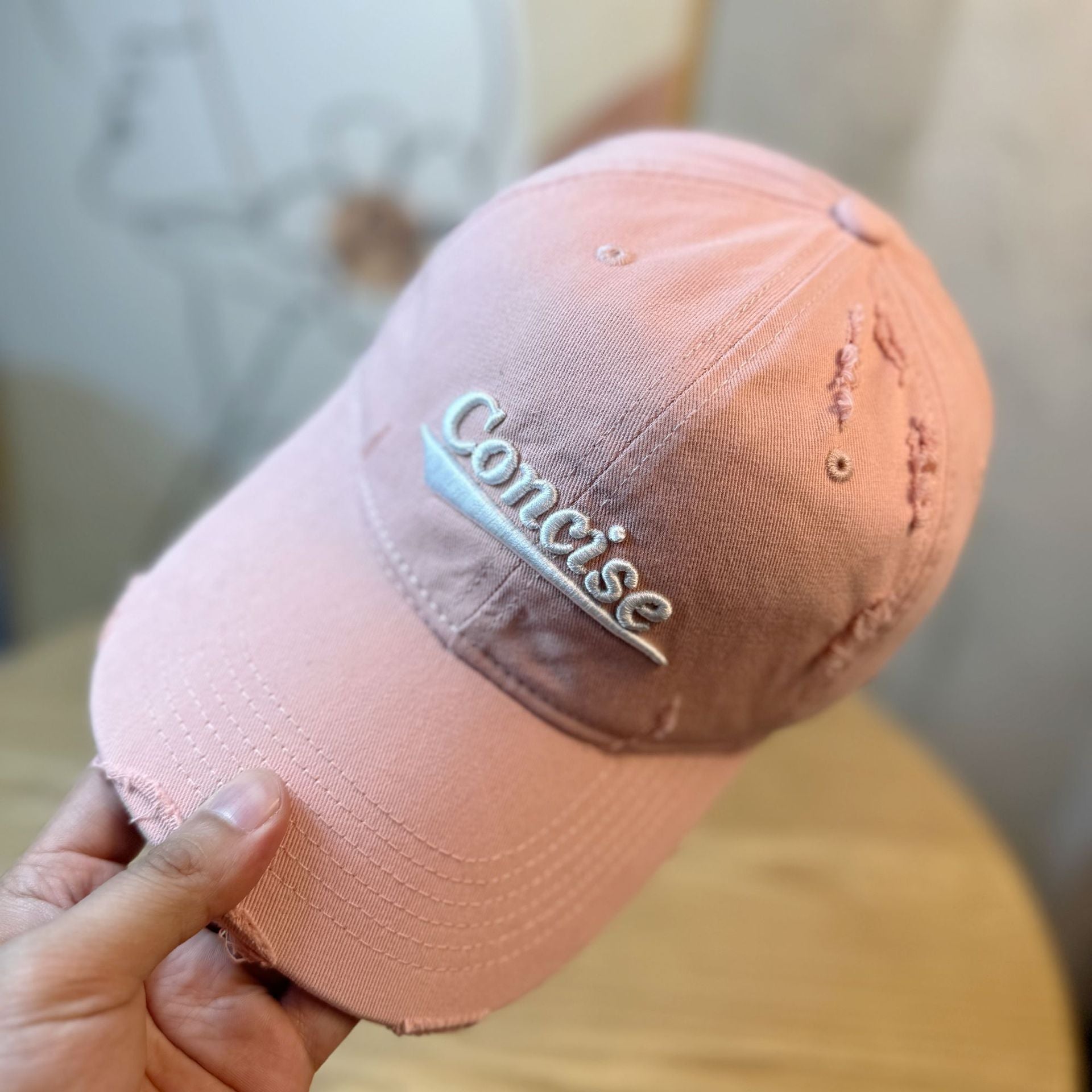 Wholesale  Letter Baseball Cap  Small Soft Top Cap