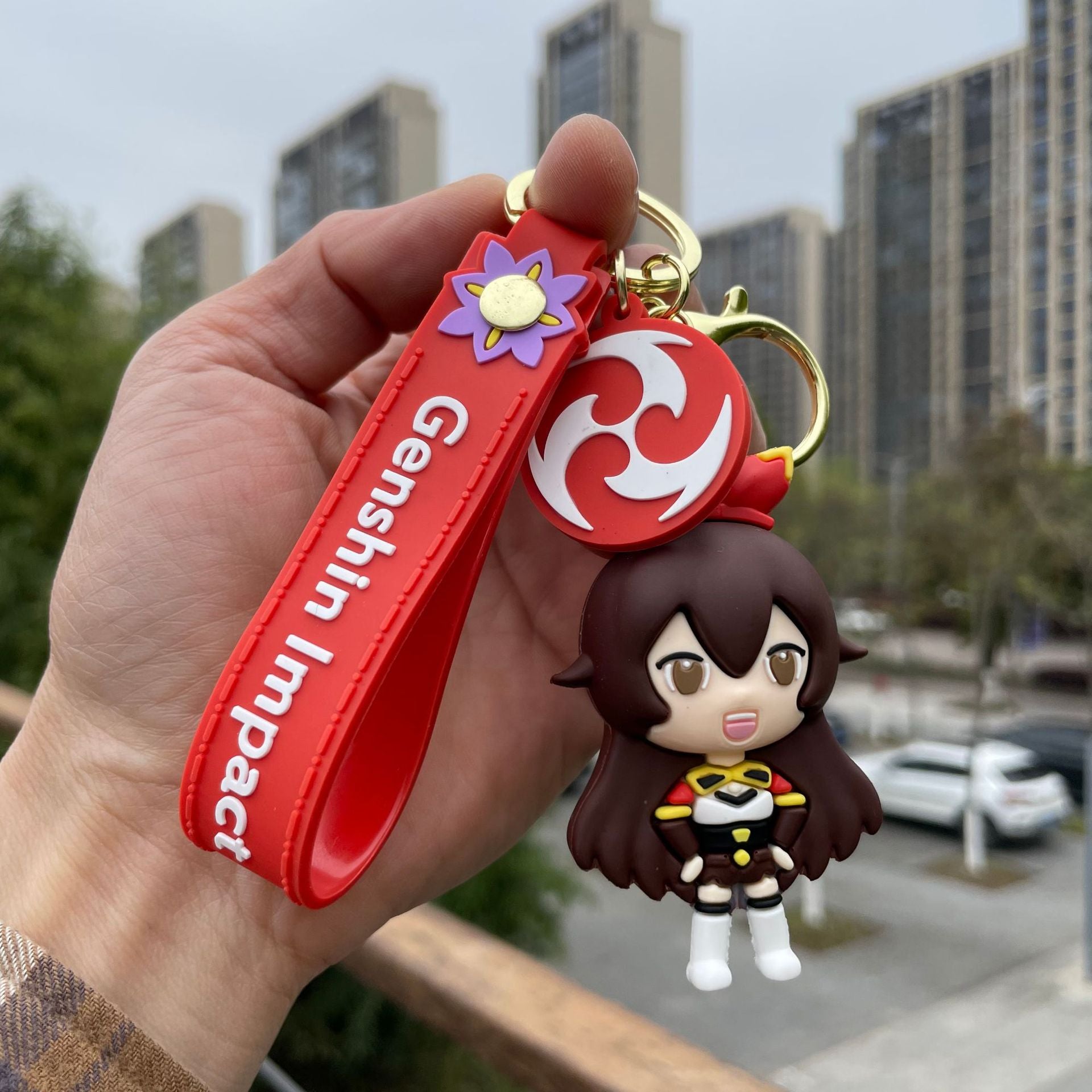 Wholesale Cartoon Cute Silicone Keychains ACC-KC-Yaop003