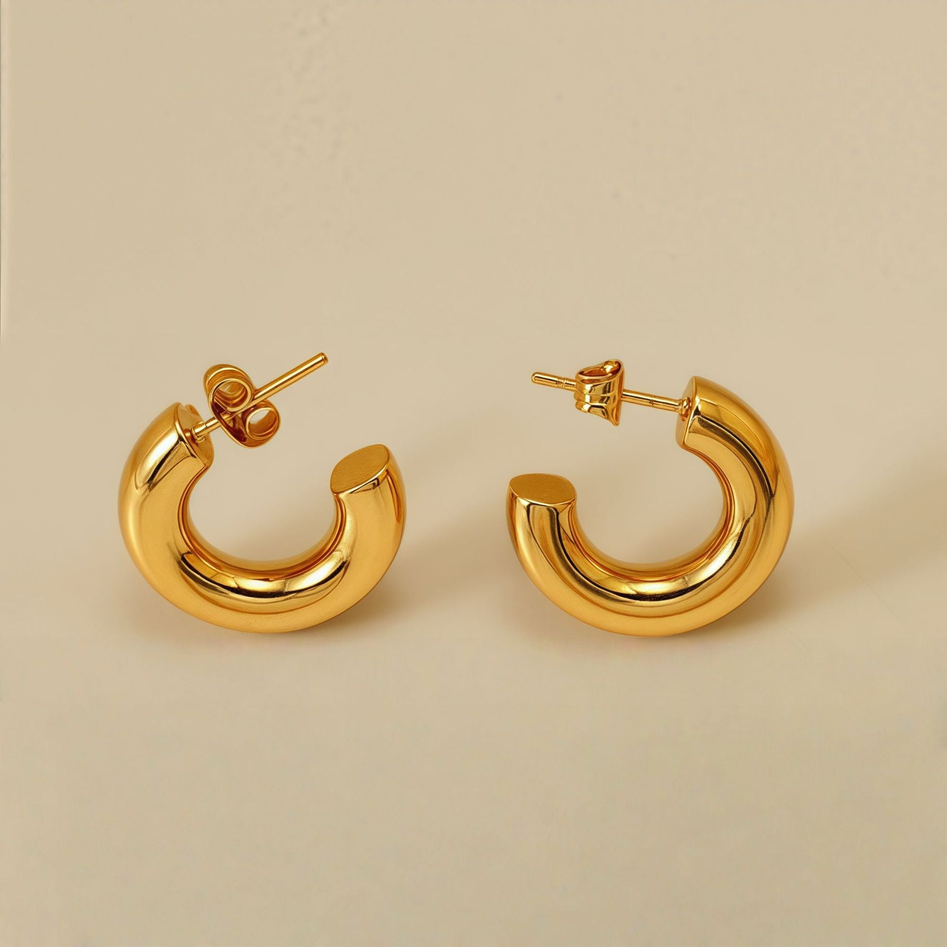 Wholesale Steel titanium hoop earrings