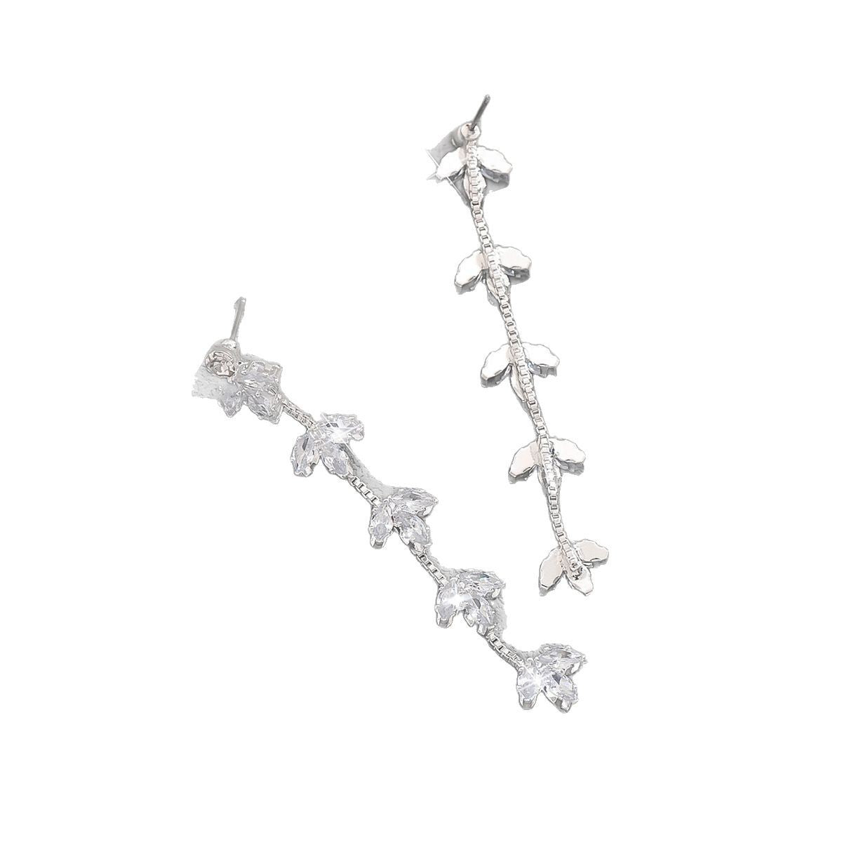 Wholesale Fashion Zircon Crystal Earrings Rhinestone Earrings