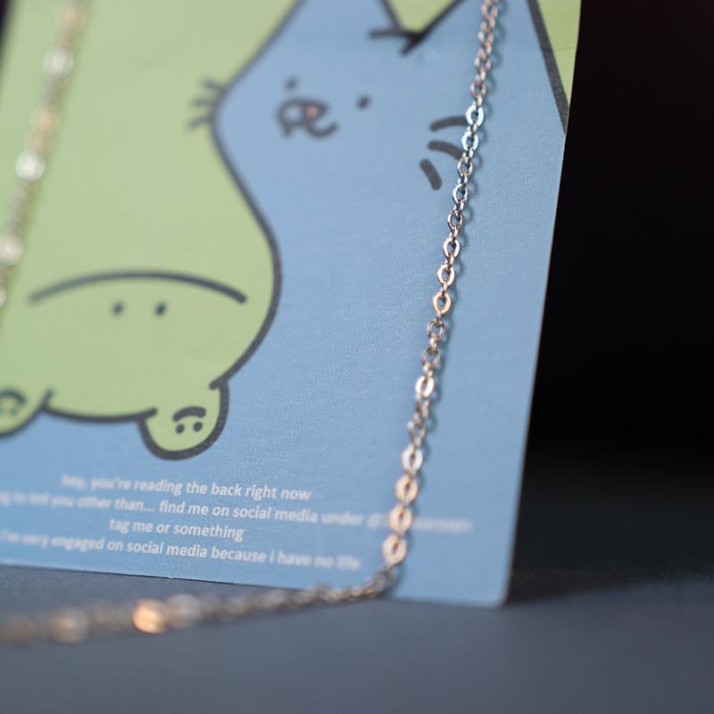 Wholesale cat bat baby pendant little devil funny cute  necklace