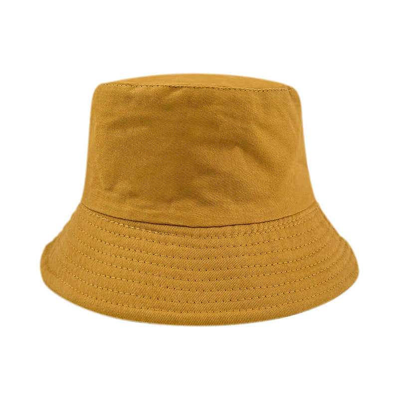 Wholesale Double-sided sun protection embroidered logo Bucket Hat